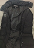 鸭鸭（YAYA）羽绒服女新款长款冬季加厚品牌时尚休闲宽松舒适百搭加厚外套KL 黑色 S (155) 实拍图