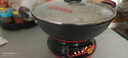 多星锅淄博电热锅山东多星电火锅多功能电炒锅定时不沾铸铁电热锅 多星铸铁锅·36cm单笼 实拍图