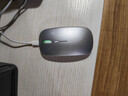 灵蛇（LINGSHE）M175充电无线蓝牙+2.4G双模款轻音鼠标 笔记本电脑  星空银 蓝牙+2.4G双模轻音版 实拍图