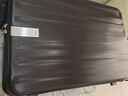 汉客行李箱男拉杆箱女旅行箱69升大容量24英寸墨玉黑镇店前侧开盖铝框 实拍图