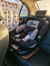 初婴贝儿童安全座椅汽车用0-4-12岁婴儿宝宝车载可坐可躺i-Size通风加热 豪华版黑+175°躺+支撑腿+遮阳棚 实拍图