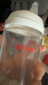 贝亲（Pigeon）玻璃奶瓶宽口径防胀气240ml L号奶嘴 6月+ AA188  实拍图