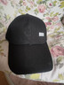 【热巴同款】加大棒球帽帽子男女大头围显脸小春夏字母百搭棒球帽 侧标-黑色【1顶】 实拍图