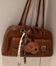 南风Chio2nd桑巴酒廊枕头包包女包秋冬复古波士顿包通勤手提单肩包 【棕色】桑巴酒廊枕头包 实拍图