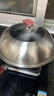 RIVER LIGHT日本极牌精铁炒锅家用炒菜锅健康无涂层铁锅32cm电磁炉燃气灶通用 实拍图