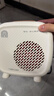 容声取暖器暖风机小型小太阳热风机室内电暖器节能迷你烤火炉家用 米色/两档调节-单温控-线长1.2米 实拍图