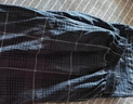 猫人男士睡裤男纯棉新款时尚格纹休闲宽松家居服深灰格XL 实拍图