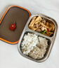 licheers不锈钢饭盒316食品级可微波炉加热上班族带饭保温饭盒分格便当盒 实拍图