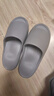 优调拖鞋男足弓支撑居家防臭夏季浴室洗澡防滑情侣拖鞋女 陨石灰46-47 实拍图