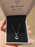 唯一（Winy）999纯银项链女款轻奢高级感吊坠生日新年情人节礼物送女朋友老婆 实拍图