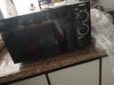 格兰仕（Galanz）微波炉烤箱一体机 平板式不锈钢内胆23升大容量家用光波炉机械旋钮操作简单G80F23SP-M8(S0) 实拍图