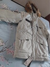 波司登极寒鹅绒羽绒服男女情侣同款冬加厚连帽短款大毛领保暖外套 实拍图