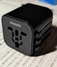 飞利浦（PHILIPS）转换插头全球通用插座转换器多国旅行出国留学港澳日韩欧洲英美澳标多功能插座1013黑 实拍图