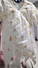 童泰新生婴儿衣服连体衣夹棉秋冬季0-6月初生宝宝纯棉加厚哈衣爬服 黄色暖阳 66cm (建议3-6个月身高60-68cm) 实拍图