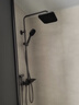 九牧（JOMOO）花洒淋浴套装枪灰琴键自动除垢精铜水路淋浴器36602-536/HBS-1 实拍图