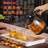 天喜（TIANXI）玻璃茶壶泡茶壶耐热大容量耐高温加厚茶具泡茶器茶水分离壶冲茶器 单壶2000ml 实拍图