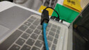 毕亚兹 USB3.1转网口 双口2.5G网卡Type-C转RJ45千兆有线换器苹果Mac笔记本电脑外置网络转接头 实拍图