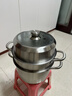 苏泊尔SUPOR 蒸锅304不锈钢三层复底26cm蒸鱼锅电磁炉通用蒸笼EZ26YAS01 实拍图