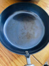 章丘铁锅正宗手工锻打铁锅无涂层物理不粘锅炒锅老式家用炒菜锅厨具轻音 大师版古法原色(未干烧） 34cm 实拍图