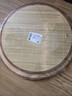拜杰 饺子垫盖帘40+44cm套装 家用圆形双层竹制水饺盘饺子帘 实拍图