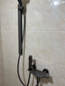 四季沐歌（MICOE）淋浴花洒套装增压花洒喷头龙头淋雨器简易花洒全套 高性价比【枪灰冷热款】方管简易琴键 实拍图