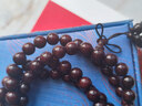 龍隐正宗小叶紫檀手串男女士款文玩手链檀香木佛珠子转运正品高端情侣 带金星款8mm*108颗（京仓速发） 实拍图