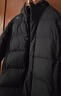京东京造面包长款羽绒服运动户外冬加厚保暖外套男  黑色 M 实拍图