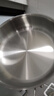 铿锵 316不锈钢平底锅家用无涂层煎锅煎蛋煎牛排烙饼锅燃气电磁炉通用 26cm无涂层煎锅【316无铆钉 实拍图