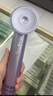 美的（Midea）高速吹风机 39亿等离子护发 家用负离子护发吹风筒 杀菌除头螨电吹风FG208紫 新年礼物 情人节礼物 实拍图