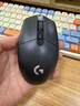 罗技（G）304 LIGHTSPEED无线鼠标 游戏鼠标 轻质便携 鼠标宏 绝地求生FPS英雄联盟吃鸡 生日礼物 黑色 实拍图