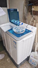 荣事达（Royalstar）半自动洗衣机10KG双缸双筒家用宿舍出租房双桶洗衣机大容量甩干机 以旧换新 白色 RP10030J 实拍图