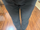 探拓（TECTOP）加绒保暖软壳裤男防风加厚徒步登山裤女户外运动裤子 男款深灰【秋冬加绒】 L 实拍图