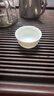 苏氏陶瓷羊脂玉白瓷功夫茶杯小碗杯陶瓷品茗杯6个装（简装）J0929 实拍图