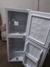HYUNDAI（韩国现代）小冰箱迷你小型家用冷藏冷冻宿舍出租房办公室双开门二门电冰箱节能省电 118L白【行业热卖+店铺热卖】 实拍图