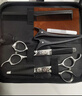 小黑理发剪刀专业美发剪刀刘海剪平剪牙剪梳子发廊家用理发工具套装 实拍图