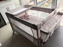 优乐博（ULOP）婴儿床可折叠可移动0-3岁宝宝床多功能婴儿床可升降婴儿拼接床 尿布台婴儿床二合一摇篮摇摇床 一键折叠床豪华款 婴儿用品实用新生儿见面礼物便携折叠婴儿床 实拍图