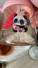 贝亲水杯 儿童水杯熊猫牛奶杯1-3岁宝宝喝水喝奶PPSU直饮奶瓶吸管杯 草莓奶昔粉 330ml 实拍图