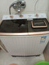 荣事达（Royalstar）半自动洗衣机8KG双杠双筒家用宿舍出租房双桶洗衣机甩干机洗脱分离 以旧换新 RP8030J 实拍图