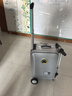 Airwheel爱尔威电动行李箱可骑行拉杆箱可坐可代步铝框箱包20英寸登机箱 实拍图