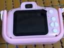 大眼小娃儿童照相机可打印高清迷你数码益智玩具4-6-10岁男女孩新年礼物粉 实拍图
