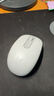 罗技（Logitech）M196 无线蓝牙鼠标 办公鼠标 笔记本商务办公家用 小巧便携 对称手型 珍珠白 实拍图