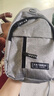 运动跑步包男休闲斜挎包手机包防泼水健身包女单肩包 灰色 实拍图
