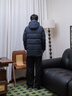 波司登（BOSIDENG）羽绒服短款男款90绒通勤中长款防风脱卸帽保暖外套 钢铁灰8224 【店长推荐】 M 175/96A 体重约130-140斤 实拍图