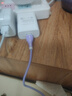 艾昊者安卓数据线6A超级快充Micro USB手机充电线适用华为vivo小米魅族荣耀OPPO三星通用 Micro-USB【紫色】硅胶120W超级快充 磨砂顺滑质感【1.5米】柔光呼吸灯 实拍图