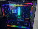 乔思伯（JONSBO）ZA-360B ARGB版黑色 12CM*3机箱风扇（四面一体千层镜光效/3连体/铝质铭牌/PWM公母头） 实拍图