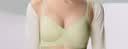 蕉内【马思纯同款】511S女士内衣无痕小胸微聚拢透气无钢圈文胸罩夏季 【简约V领】黑色 L （75C/80A/80B） 实拍图