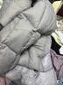 雪中飞新款云朵泡芙休闲时尚文艺风女士羽绒冬季中长款保暖羽绒服 清冷灰|8F16 M /165/88A 实拍图