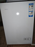 海尔（Haier）100L单温冰柜小型家用小冰柜商用减霜一级能效冷藏冷冻转换深冷冷柜小冰箱BC/BD-100GHW9D国家补贴 实拍图