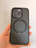 图拉斯支点壳O1S【销量霸榜丨相机按键全包】 适用苹果17promax手机壳iphone16pro磁吸15防摔透明磨砂air 【磨砂黑】 iPhone14Pro 实拍图