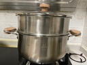 小熊（Bear）316L不锈钢汤锅+蒸屉 炖锅蒸锅24cm煮粥锅燃气灶通用CP-JG010-P03 实拍图